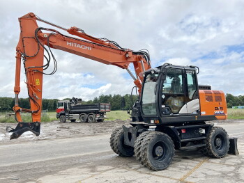 Hitachi ZX140W Excavator pe roți | Boss Machinery